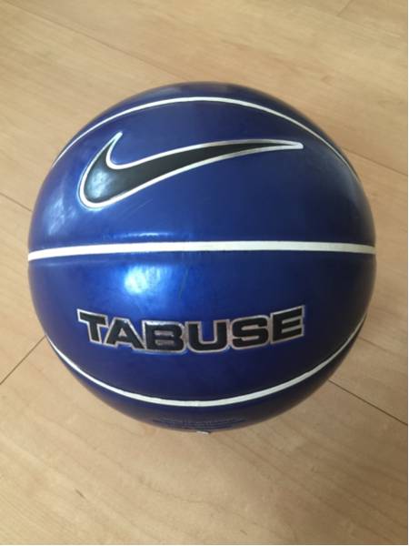 ナイキ バスケットボール 7号 エナメルボール 田臥勇太 美品(7号 