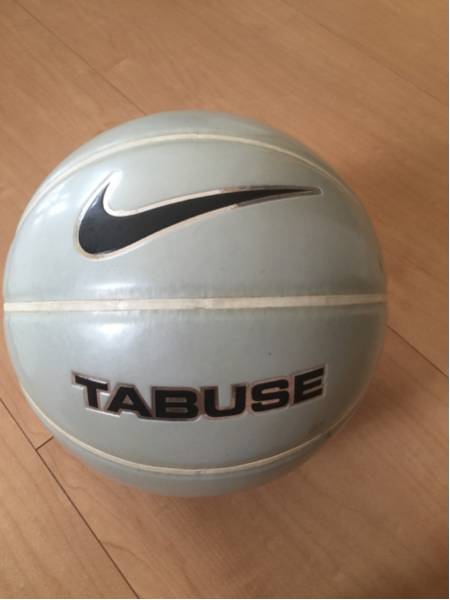 ナイキ バスケットボール 7号 エナメルボール 田臥勇太 美品(7号 