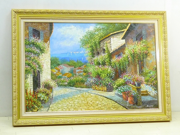 Rossini Painting Oil Etsy - Vintage Original painting oil Romano