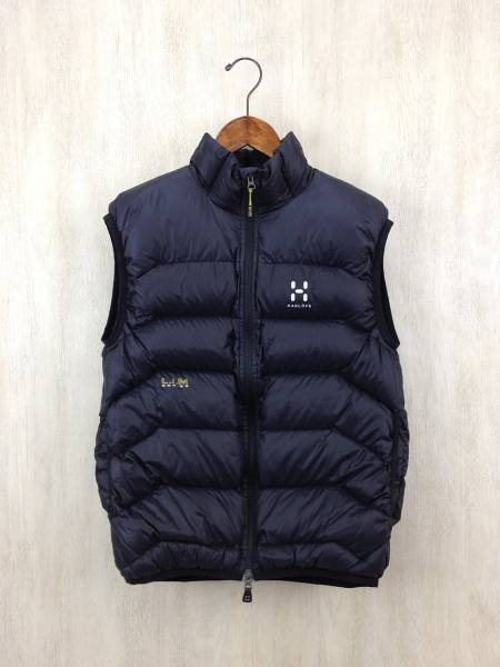 HAGLOFS◆LIM SERIES/ダウンベスト/XS/ポリエステル/BLK