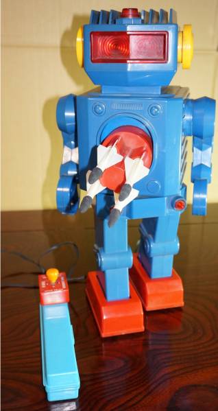 ミサイルロボット マスダヤ MR-45 電動リモコンロボ Robot 1980年代