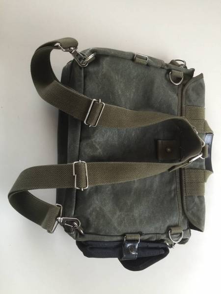 美品 bluelugメッセンジャーバッグ ショルダーパッドセット 美品