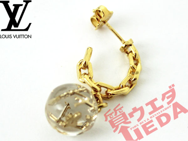1円 ヴィトン ブークルドレイユ・ビュルアンクルージョンピアス 
