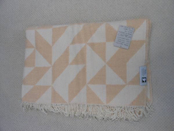 新品シルケボー SILKEBORG★ウール100％ブランケット130×190㎝