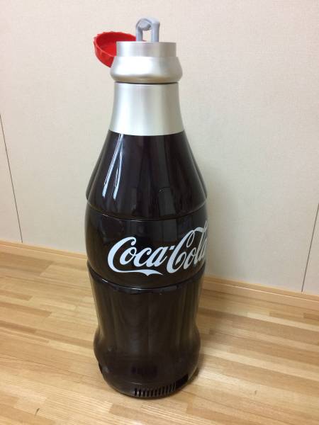 コカ　コーラ　ボトル型　冷蔵庫　非売品　日本仕様　送料無料　