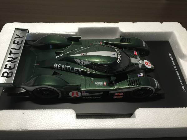 0 1⁄18 ベントレー Mans Bentley Le 1 オートアート スピード8 #7