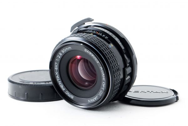 ❁完動/美品❁PENTAX ペンタックス SMC 67 90mm F2.8 ☆超極上品☆ペンタックス PENTAX SMC 67 90mm F2.8 完動♪#1022 家電