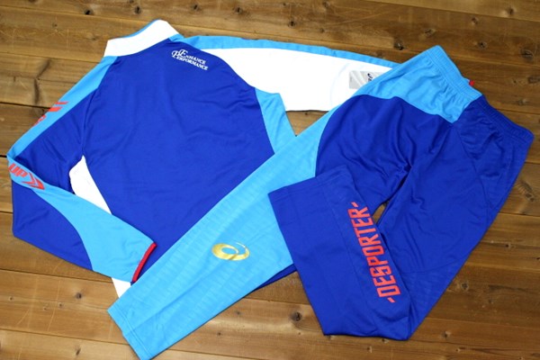 ★アシックス ASICS A77 上下セット 青 [SETXAT703-4643-S]五