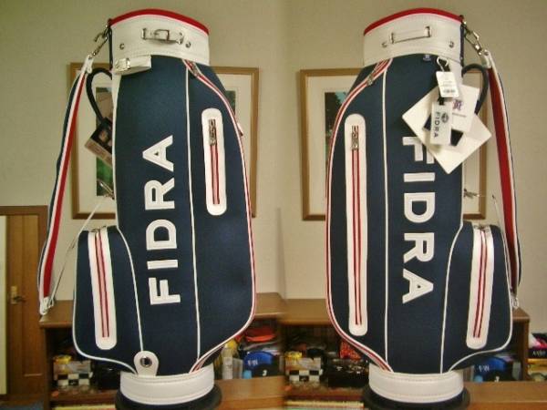 未使用 ＦＩＤＲＡ フィドラ　レディース　合繊 紺白赤 ８，５in