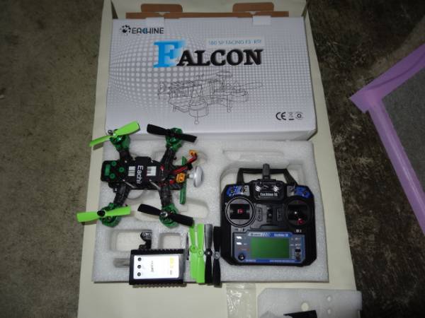 即決　FPV　レーサー　ドローン　EACHINE Falcon 180 FPV
