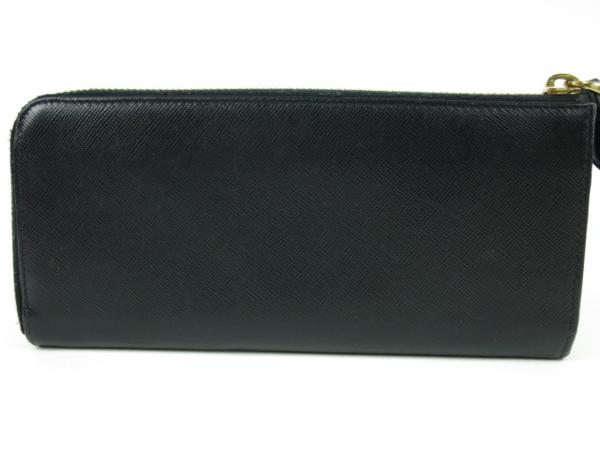 55178★1円本物プラダL字ファスナー長財布★サフィアーノ美品