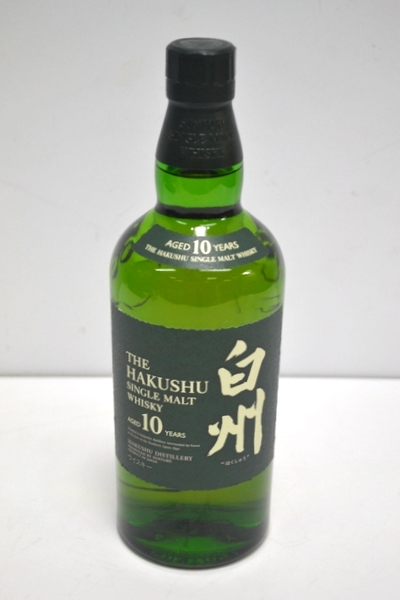 ○未開栓 サントリー/SUNTORY シングルモルト 白州 10年 日本 飲料