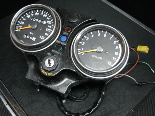 KH250 400当時物 純正メーターASSYスピード タコSS350マッハZ2