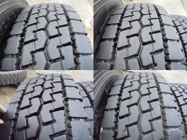 ★☆バリ山中古　TOYOミックス　245/70R19.5　4本　NO.2☆★