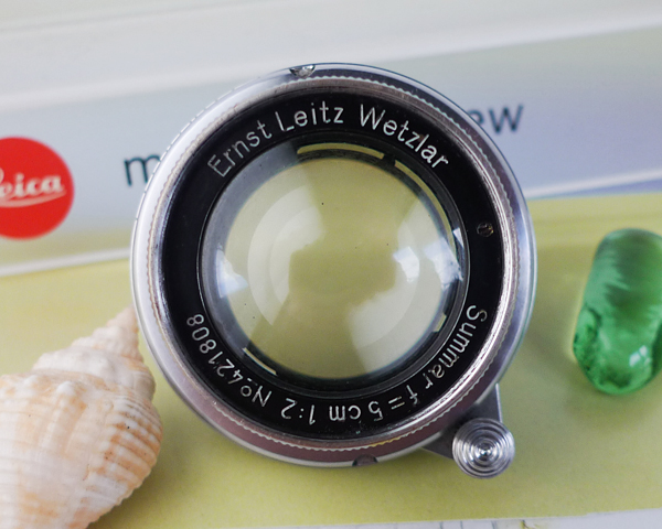 ライカ【Leitz ズマール50mm f2 】Summar5cm f2 1938年製