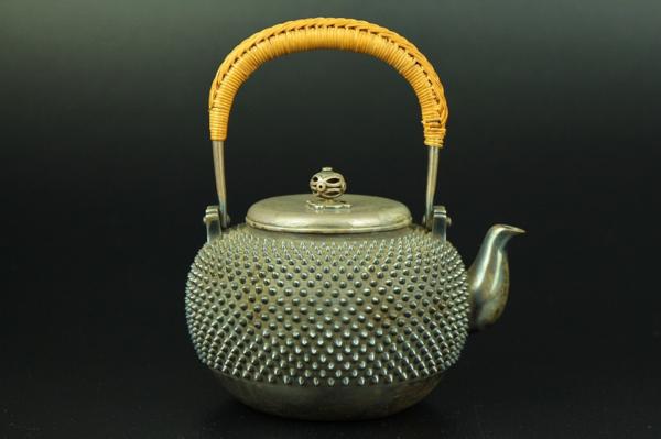 ◇薩摩福永製 錫四方茶托五客 在印◇煎茶道具/金工/古錫 2B35 xvpbvx