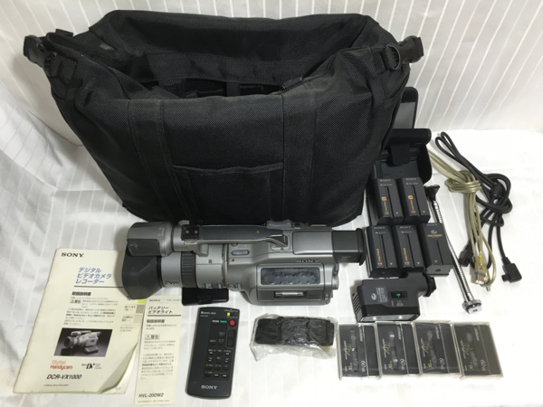 必見☆SONYソニー デジタルハンディカム DCR-VX1000+付属品多数 【公式