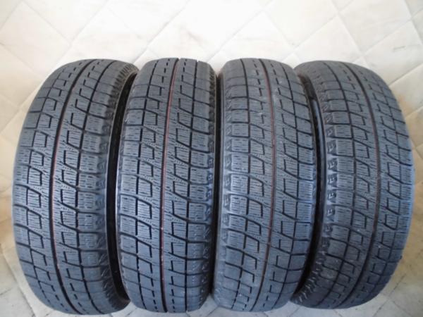 155/65/14 ブリヂストン REVO2 冬タイヤ 中古タイヤ 4本 8分 BS