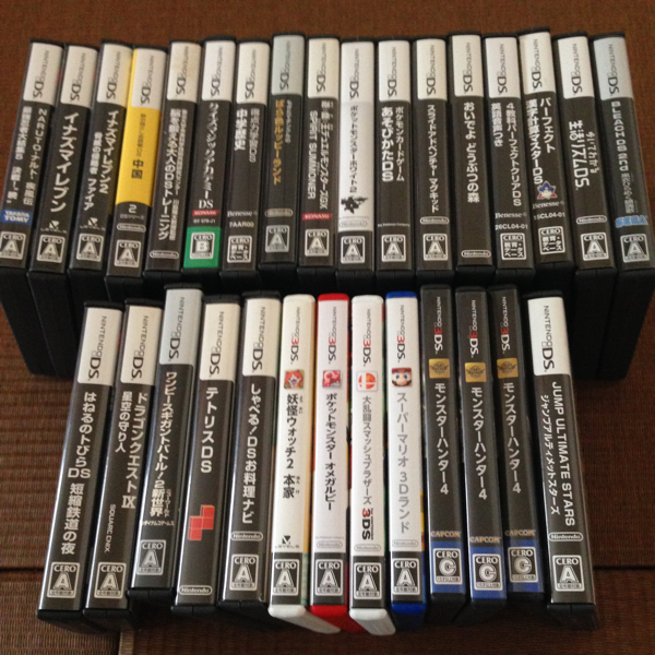 ニンテンドー3DS DSゲームソフト30本セット ニンテンドーDS、3DSソフト30点セット ニンテンドー3DS DSゲームソフト