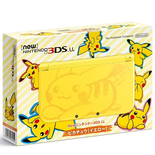 即決 新品 Newニンテンドー3DS LL ピカチュウ イエロー 本体