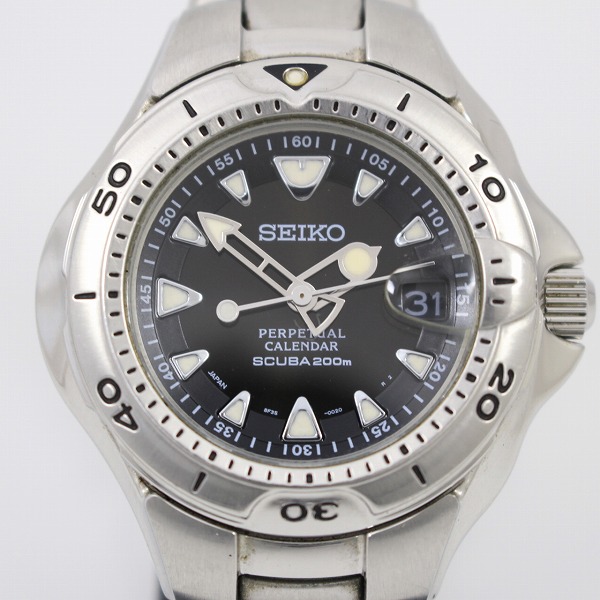 8F35-0030 200m セイコー SEIKO パーペチュアルカレンダー - 腕時計 