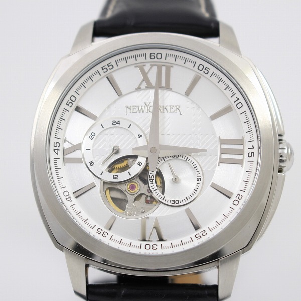 NEWYORKER ニューヨーカー メンズ自動巻 NY003【質屋】新同品