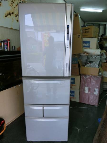 東芝 ノンフロン 冷凍冷蔵庫 GR-C43GL 5ドア 中古 動作OK 現状品 東芝 
