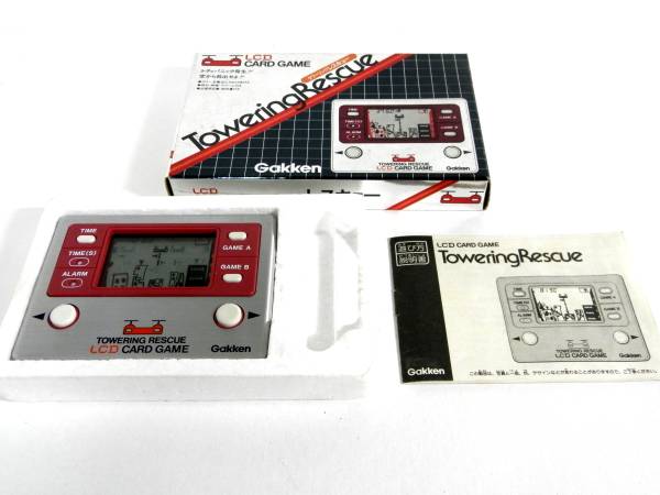 学研 ゲームウォッチ タワーリングレスキュー 学研 ゲームウォッチ