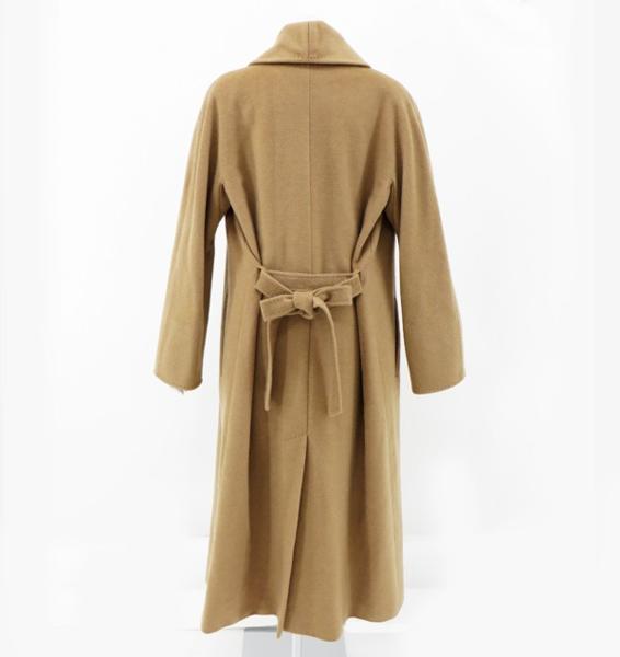 ◇【Max Mara マックスマーラ】キャメル ロングコート 44 Max Mara