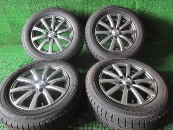 冬用♪ZACK ガンメタ バリ溝195/65R15 プリウスWISHインプレッサ