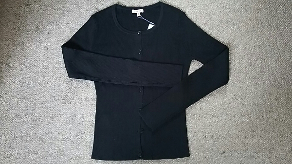 トッカ☆シルクリブカーディガン☆M☆新品タグ付 ファッション と