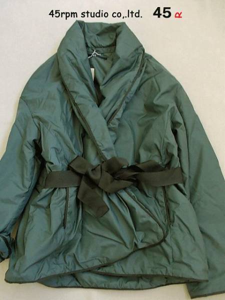 45R ● 新品タグ付き / 中綿ボレロカーデ / 3 ● 45rpm