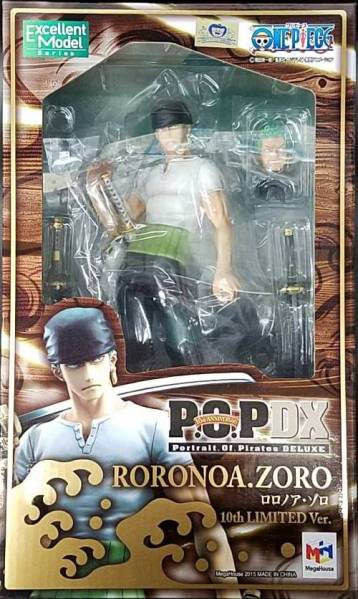 P.O.P POP DX ワンピース ロロノア・ゾロ10th LIMITED ver 新品 10th