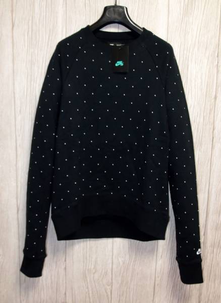 新品◆NIKE SB◆エヴァレット ポルカドット クルー スウェット M