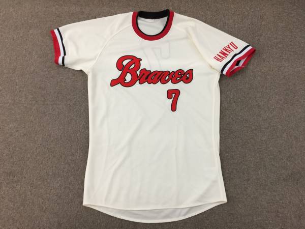 2011オリックス 阪急ブレーブス1975 福本豊#7 復刻ユニフォーム