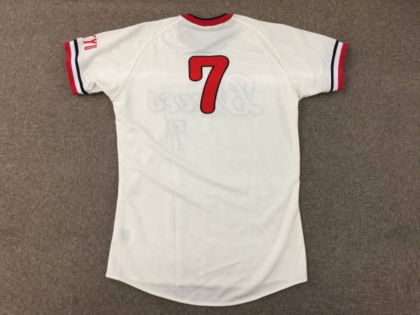 2011オリックス 阪急ブレーブス1975 福本豊#7 復刻ユニフォーム