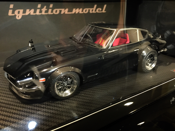 新品] IGモデル 1/18 フェアレディ Z S30 Black IG0689
