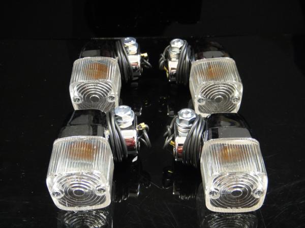 ヨーロピアンウインカー角小 160型(角) メッキボディ/クリアー