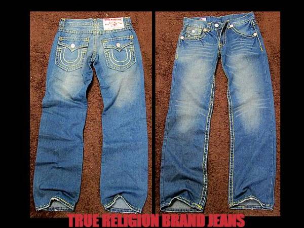 トゥルーレリジョン NewModel ジーンズ Vintage加工 BILLY W32◇ TRUE 