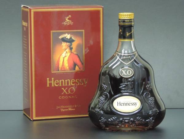 ◆Hennessy　XO　ヘネシー　XO　金キャップ　未開栓　箱付◆