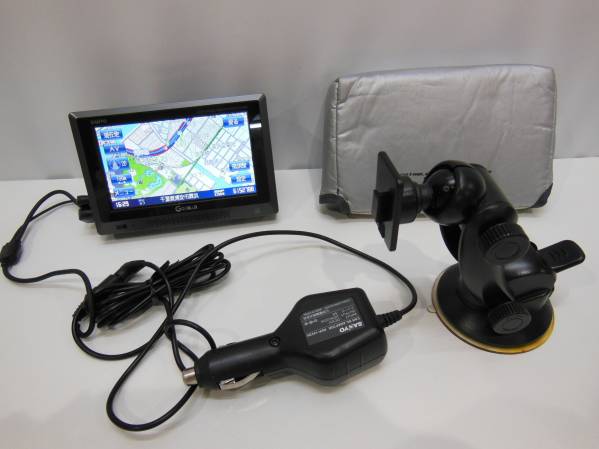 #10763 SANYO ワンセグ内蔵 ポータブルナビ GORILLA NV-SB360DT