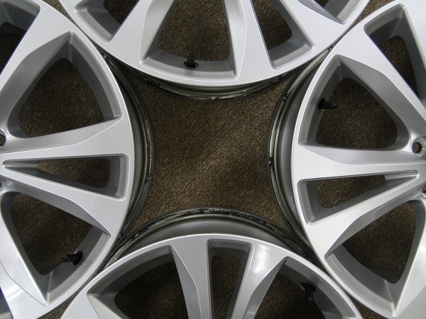 7-883◆スバル純正 レガシィ 17in★4本セット★7.5J+55 良好☆