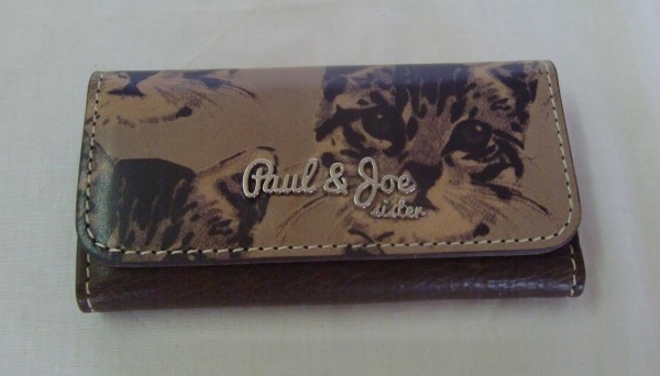 ♪美品♪ポール＆ジョー／キーケース（ネコ猫・ベージュ