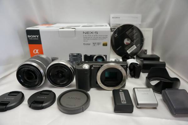 ソニー SONY☆ NEX-5 ☆ダブルレンズキット☆ ソニー デジタルカメラ