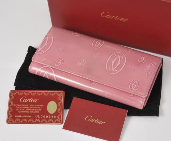 Cartier カルティエ 二つ折り 長財布 ハッピーバースデー