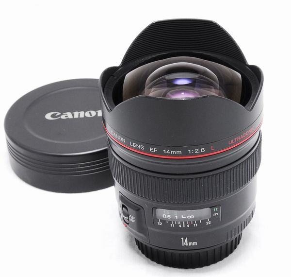 超希少な極上美品】Canon キヤノン EF 14mm F2.8L USM 【公式通販】