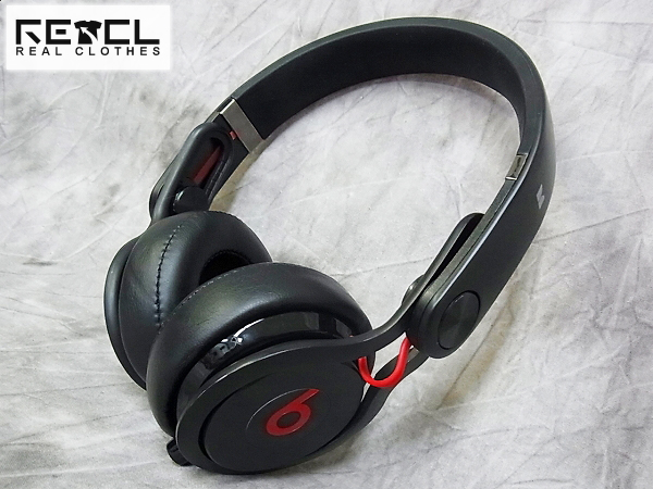 【動作確認済】Beats by Dr.Dre Mixr/オンイヤーヘッドホン 黒 Beats by Dr.Dre Mixr/ビーツ 密閉型 オンイヤーヘッドホン 黒