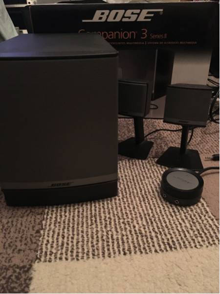 Bose Companion3 series II マルチメディアスピーカー　箱付き