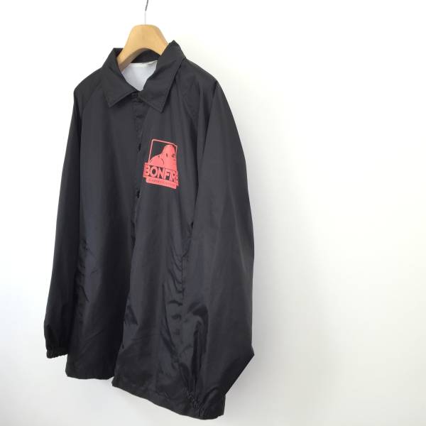 X-LARGE エクストララージ ×BONFIRE プリント コーチジャケット
