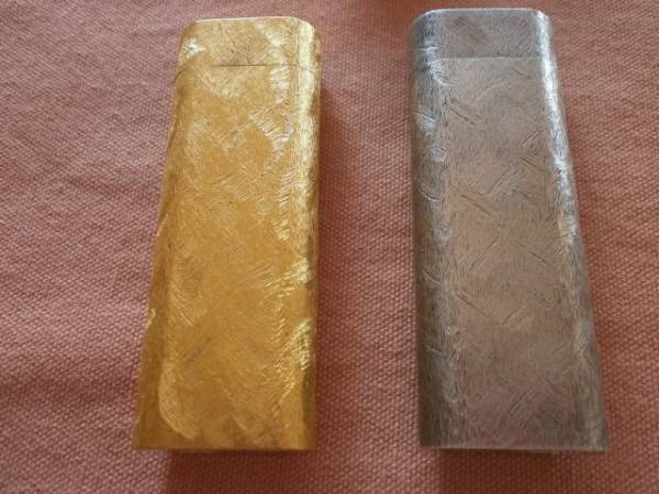 カルティエライター(ゴールド・シルバー)2点　ジャンク品　